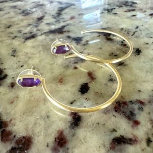Kendra Scott hoop earrings